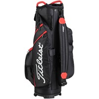 Titleist Cart 14 Golf Bag, Black/Red