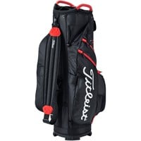 Titleist Cart 14 Golf Bag, Black/Red