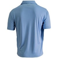 TGW Men's Collar Trim Solid Golf Polo, Light Blue