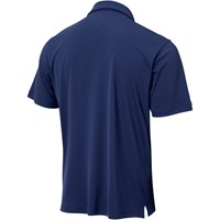TGW Men's Collar Trim Solid Golf Polo, Dark Blue