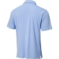 TGW Men's Collar Trim Solid Golf Polo, Light Blue