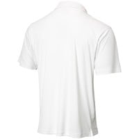 TGW Men's Collar Trim Solid Golf Polo, White
