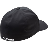 Mizuno Tour Delta Fitted Golf Hat, Black