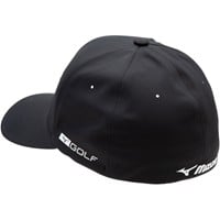 Mizuno Tour Delta Fitted Golf Hat, Black