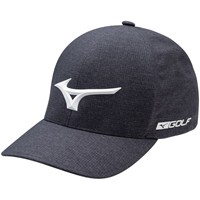Mizuno Tour Delta Fitted Golf Hat, Charcoal
