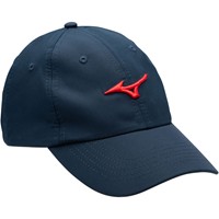 Mizuno Tour Adjustable Golf Hat, Navy/Red