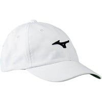 Mizuno Tour Adjustable Golf Hat, White/Black