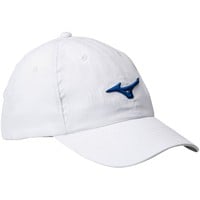 Mizuno Tour Adjustable Golf Hat, White/Blue