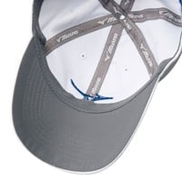 Mizuno Tour Adjustable Golf Hat, White/Blue