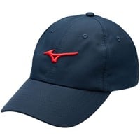Mizuno Tour Adjustable Golf Hat, Navy/Red