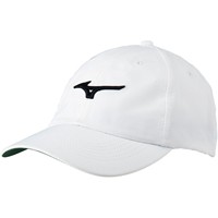 Mizuno Tour Adjustable Golf Hat, White/Black