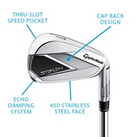 TaylorMade Men's Stealth Irons, z-callout-167256