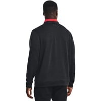 Under Armour Men's Storm Sweaterfleece Crew Golf Pullover, Black
