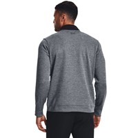 Under Armour Men's Storm Sweaterfleece Crew Golf Pullover, Grey