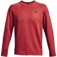 Under Armour Men's Storm Sweaterfleece Crew Golf Pullover, Red