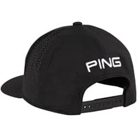 PING Tour Vented Delta Golf Hat, Black