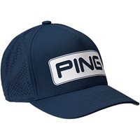 PING Tour Vented Delta Golf Hat, Navy