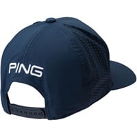 PING Tour Vented Delta Golf Hat, Navy