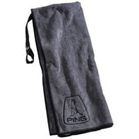 PING 2022 Bow Tie Golf Towel, Grey