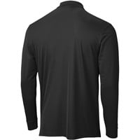 NIKE Men's Victory Long Sleeve Golf Polo, Black