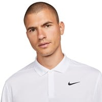 NIKE Men's Victory Long Sleeve Golf Polo, White