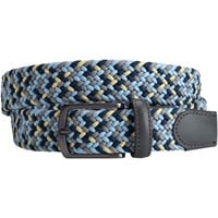 Greg Norman Men's Multi Color Braided Stretch Golf Belt