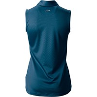 Greg Norman Women's Freedom Pique Sleeveless Golf Polo - Discontinued Style, Teal