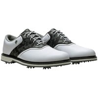 FootJoy Men's Originals Golf Shoes, White/Grey