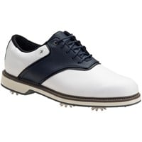 FootJoy Men's Originals Golf Shoes, White/Navy