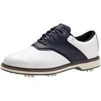 FootJoy Men's Originals Golf Shoes, White/Navy