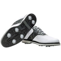 FootJoy Men's Originals Golf Shoes, White/Grey