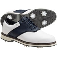 FootJoy Men's Originals Golf Shoes, White/Navy