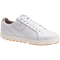 FootJoy Women's Links Golf Shoes - Previous Season Style, White/Tan