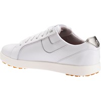 FootJoy Women's Links Golf Shoes - Previous Season Style, White/Tan
