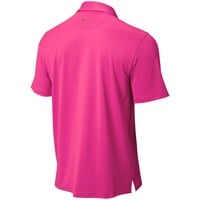 Greg Norman Men's Freedom Micro Pique Golf Polo, Hot Pink
