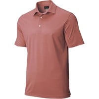 Greg Norman Men's Freedom Micro Pique Golf Polo, Light Orange