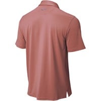 Greg Norman Men's Freedom Micro Pique Golf Polo, Light Orange