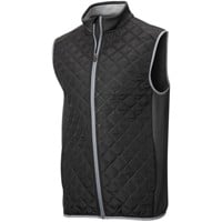 TGW Men's Quilted Golf Vest, Black