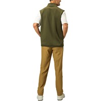 TGW Men's Quilted Golf Vest, Olive