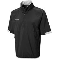 Columbia Men's Big Shot Golf Wind Pullover, Black