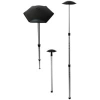 Caddy Daddy North Pole Club Protector, Black/Silver