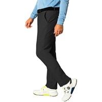 Greg Norman Men's Flat Front Stretch Tech Golf Pants, Black