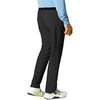 Greg Norman Men's Flat Front Stretch Tech Golf Pants, Black