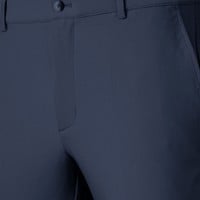 Greg Norman Men's Flat Front Stretch Tech Golf Pants, Dark Navy