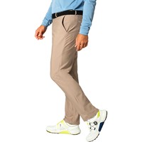 Greg Norman Men's Flat Front Stretch Tech Golf Pants, Khaki