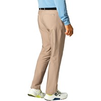 Greg Norman Men's Flat Front Stretch Tech Golf Pants, Khaki
