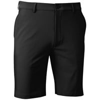 Greg Norman Men's Flat Front Stretch Tech 9in Golf Shorts, Black