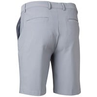 Greg Norman Men's Flat Front Stretch Tech 9in Golf Shorts, Grey