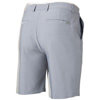 Greg Norman Men's Flat Front Stretch Tech 9in Golf Shorts, Grey
