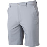 Greg Norman Men's Flat Front Stretch Tech 9in Golf Shorts, Grey